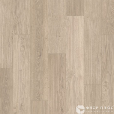 Ламинат Quick Step Perspective Доска дубовая светло-серая лакированная PER1304