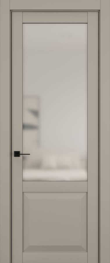 Дверь межкомнатная Hausdoors Керамик бежевый 4 New Classic ст.просветленное в Екатеринбурге