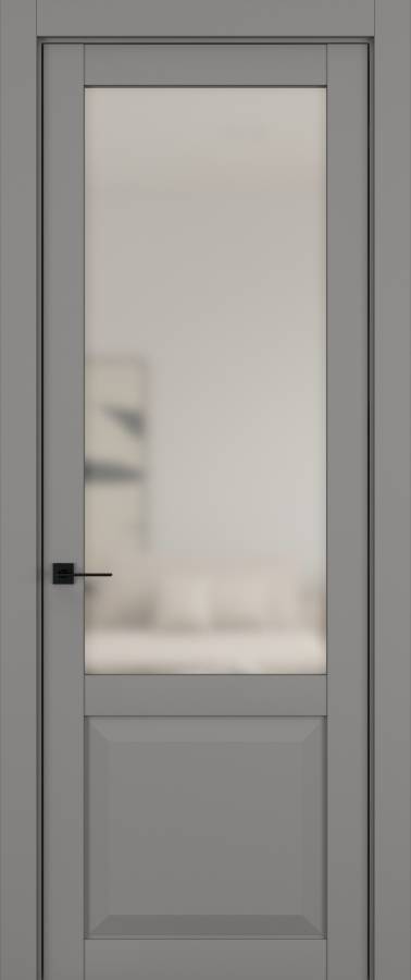Дверь межкомнатная Hausdoors Керамик серый 4 New Classic ст.матовое в Екатеринбурге