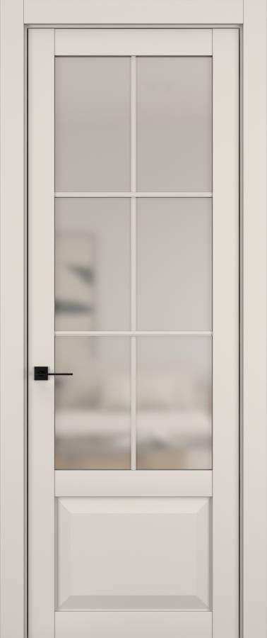 Дверь межкомнатная Hausdoors Керамик жемчужный 6 New Classic ст.матовое в Екатеринбурге