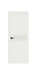 Дверь межкомнатная FRANT SCANDI Side S-2 White crystal кромка в цвет в Екатеринбурге