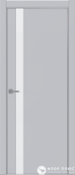 Дверь межкомнатная UBERTURE Тамбурат ПДТОм 4104 Манхэттен серая кромка в Екатеринбурге