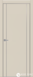 Дверь межкомнатная UBERTURE Тамбурат ПДТч 4103 Магнолия серая кромка в Екатеринбурге