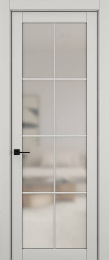 Дверь межкомнатная Hausdoors Керамик слоновая кость 5 New Classic ст.просветленное в Екатеринбурге