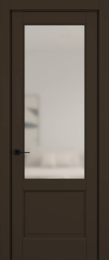 Дверь межкомнатная Hausdoors Керамик коричневый 4 Soft Classic ст.матовое в Екатеринбурге