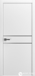 Дверь межкомнатная FRANT LINE RIVIERA LINE-2 ЭБ 4К глухая Эмалит белый топан в Екатеринбурге