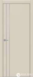 Дверь межкомнатная UBERTURE Тамбурат ПДТм 4105 Магнолия серая кромка в Екатеринбурге