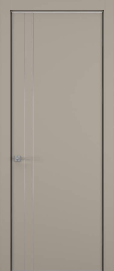 Дверь межкомнатная Hausdoors Керамик бежевый 4 Minimalism кромка матовая в Екатеринбурге