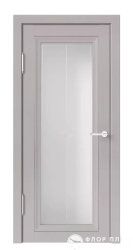 Дверь межкомнатная UBERTURE Деканто ПДО 2 Barhat Grey в Екатеринбурге