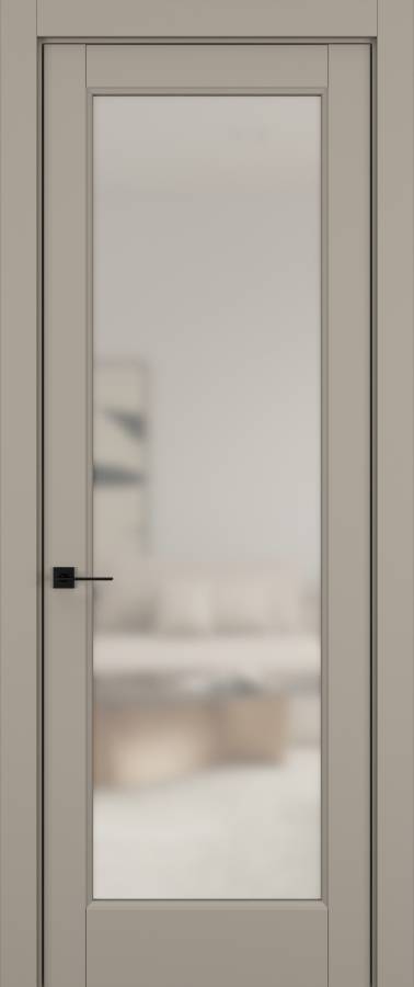 Дверь межкомнатная Hausdoors Керамик бежевый 3 Soft Classic ст.просветленное в Екатеринбурге