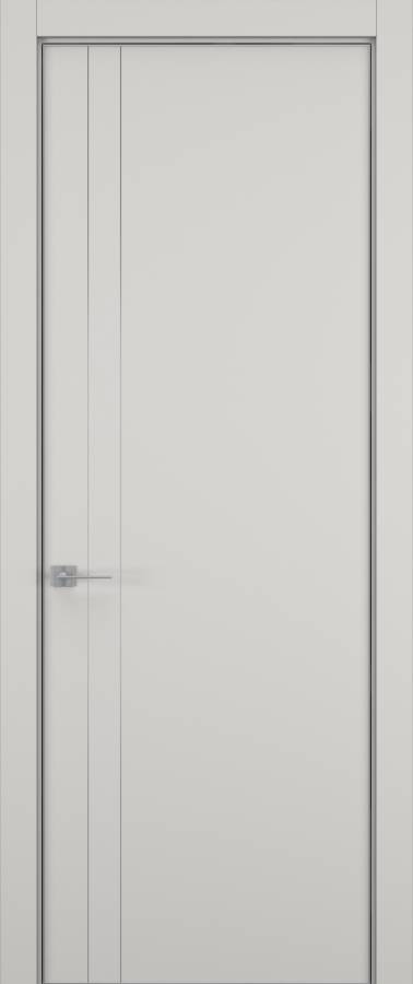 Дверь межкомнатная Hausdoors Керамик слоновая кость 4 Minimalism R REVERSE кромка матовая в Екатеринбурге