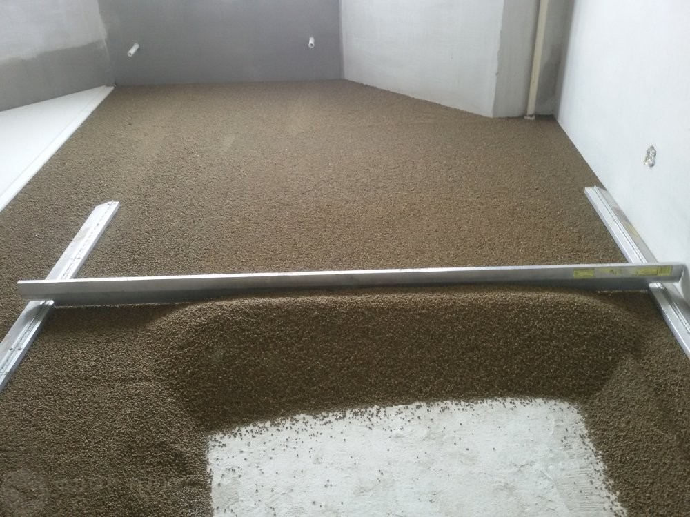 Сухая стяжка пола своими руками.