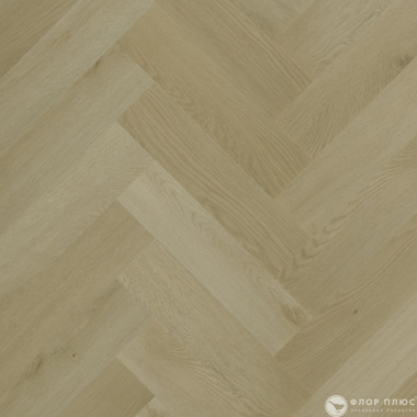 Кварцевый ламинат (SPC) Fargo Herringbone Дуб Атлантик