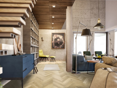 Кварцевый ламинат (SPC) BONKEEL Pine 202