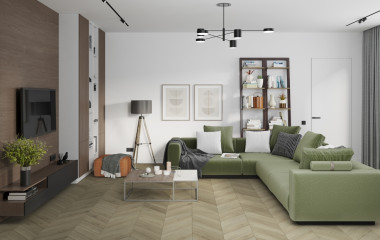 ПВХ плитка DAMY FLOOR Chevron LVT Версаль