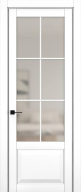 Дверь межкомнатная Hausdoors Керамик снежный 6 New Classic ст.матовое