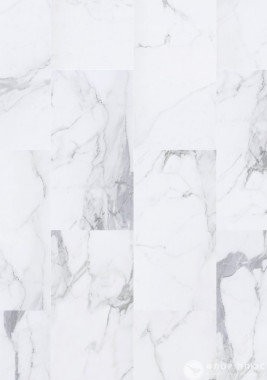 Кварцевый ламинат (SPC) Quick Step VOLCANO Мрамор белый