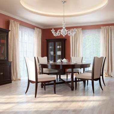 Паркет Polarwood Classic Дуб LIVING WHITE MATT