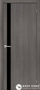 Дверь межкомнатная FRANT LINE LIRA SH-4 Неаполь стекло черное