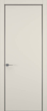 Дверь межкомнатная Hausdoors Керамик жемчужный 1 Minimalism кромка матовая