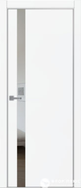 Дверь межкомнатная UBERTURE Тамбурат ПДТЗм 4104 Аляска сумерматовая серая кромка