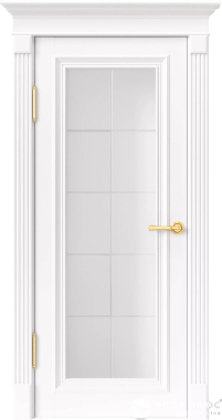 Дверь межкомнатная UBERTURE Катунь ПДО 81001 1735+карниз Аляска суперматовая