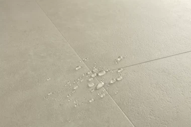 ПВХ плитка Quick Step Vinyl Flex BLUSH Цемент теплый бежевый