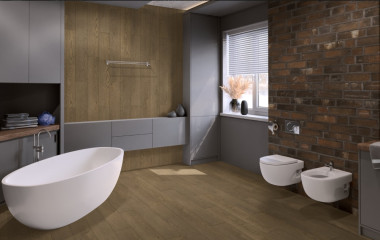 ПВХ плитка DAMY FLOOR Family LVT Дуб Мокко