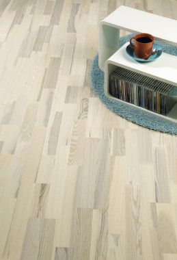 Паркет Polarwood Classic Ясень LIVING WHITE MATT 3S 2g
