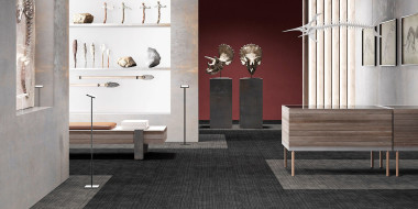 Ковровая плитка AW MAMBO Tile 99 - Smoke