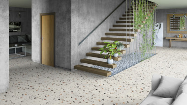 ПВХ плитка Tarkett Art Vinyl Rockstars TERRAZZO