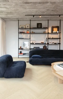 ПВХ плитка Quick Step Ciro Дуб чистый полярный