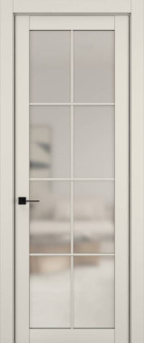 Дверь межкомнатная Hausdoors Керамик жемчужный 5 New Classic ст.просветленное