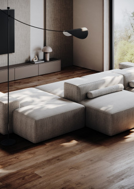 Кварцевый ламинат (SPC) Fargo Bevel Дуб Шварцвальд 50-7009-24