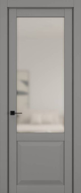 Дверь межкомнатная Hausdoors Керамик серый 4 New Classic ст.матовое