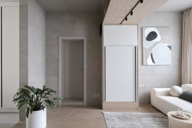 Кварцевый ламинат (SPC) Fargo Herringbone Дуб Аттика