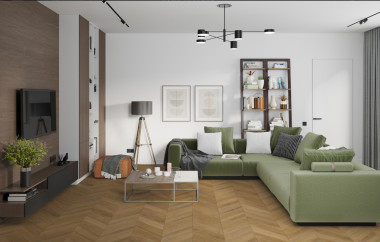 ПВХ плитка DAMY FLOOR Chevron LVT Монсоро