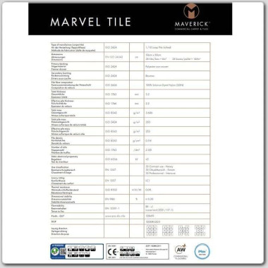 Ковровая плитка AW Marvel 98 - Anthracite