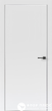 Дверь межкомнатная Тамбурат Лайт (Tamburat Light) 4201 аляска суперматовая белая кромка