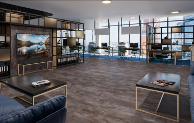 ПВХ плитка DAMY FLOOR Ascent LVT Вайсхорн