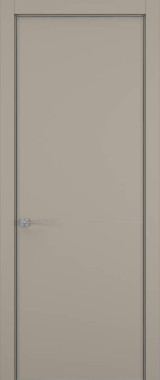 Дверь межкомнатная Hausdoors Керамик бежевый 2 Minimalism L REVERSE кромка матовая