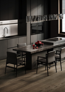 Кварцевый паркет Quartz Parquet Классик Дуб Амбарный 1258-04 5/0,6 мм