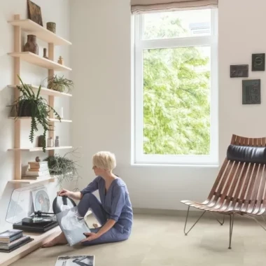 ПВХ плитка Quick Step ILLUME Бетон песчаный