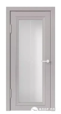 Дверь межкомнатная UBERTURE Деканто ПДО 2 Barhat Grey