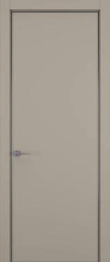 Дверь межкомнатная Hausdoors Керамик бежевый 1 Minimalism R REVERSE кромка матовая