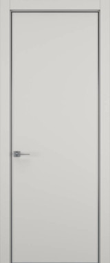 Дверь межкомнатная Hausdoors Керамик слоновая кость 1 Minimalism R REVERSE кромка матовая