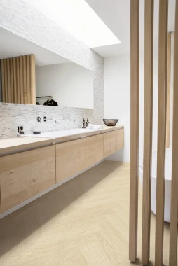 ПВХ плитка Quick Step Ciro Дуб чистый полярный