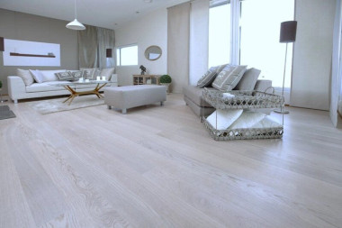 Паркет Polarwood Elegance Дуб PREMIUM 138 ARTIST WHITE