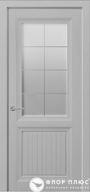 Дверь межкомнатная UBERTURE Байкал 512 манхэттен остеклённая