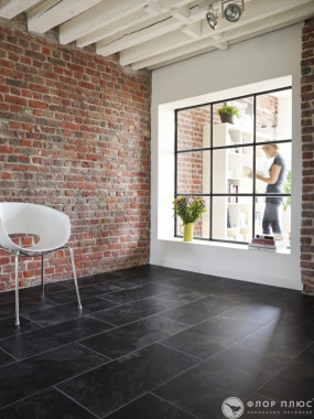 ПВХ плитка IVC Transform Stones Dryback Atlas Slate